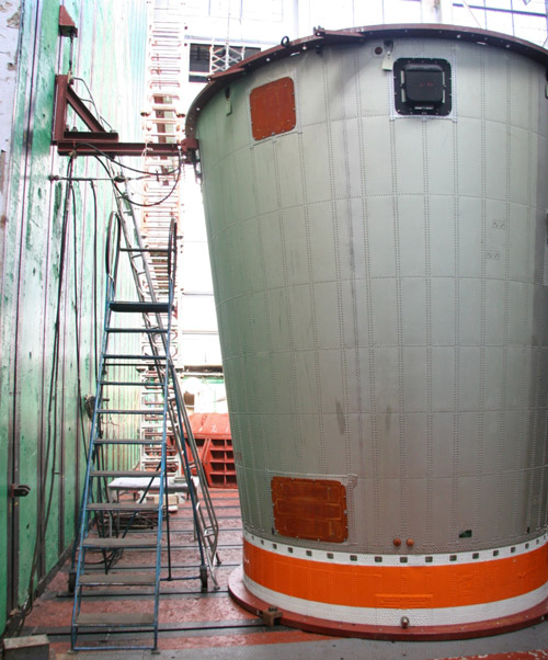 2/3 interstage compartment, static test