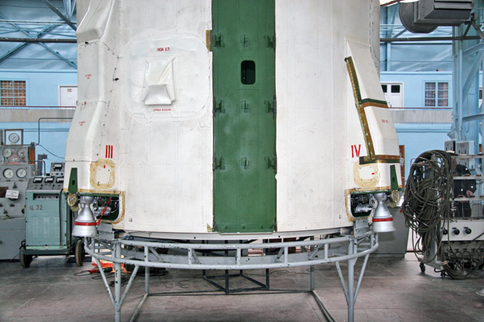 Second stage thrusters